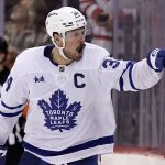 Maple Leafs anotan finalmente en juego de eliminación directa