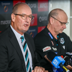 David Koch, presidente de Port Adelaide, busca ser presidente de AFL