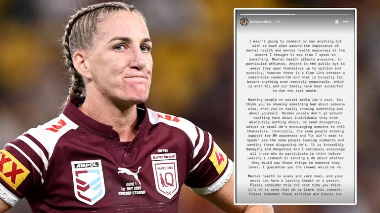 Estado de Origen 2025: Esposa de Ali Brigginshaw denuncia odio en línea; NSW v Qld