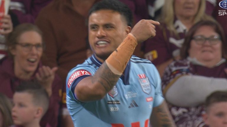 Estado de Origen 2025, Leniu enfurece, NSW Blues ganan